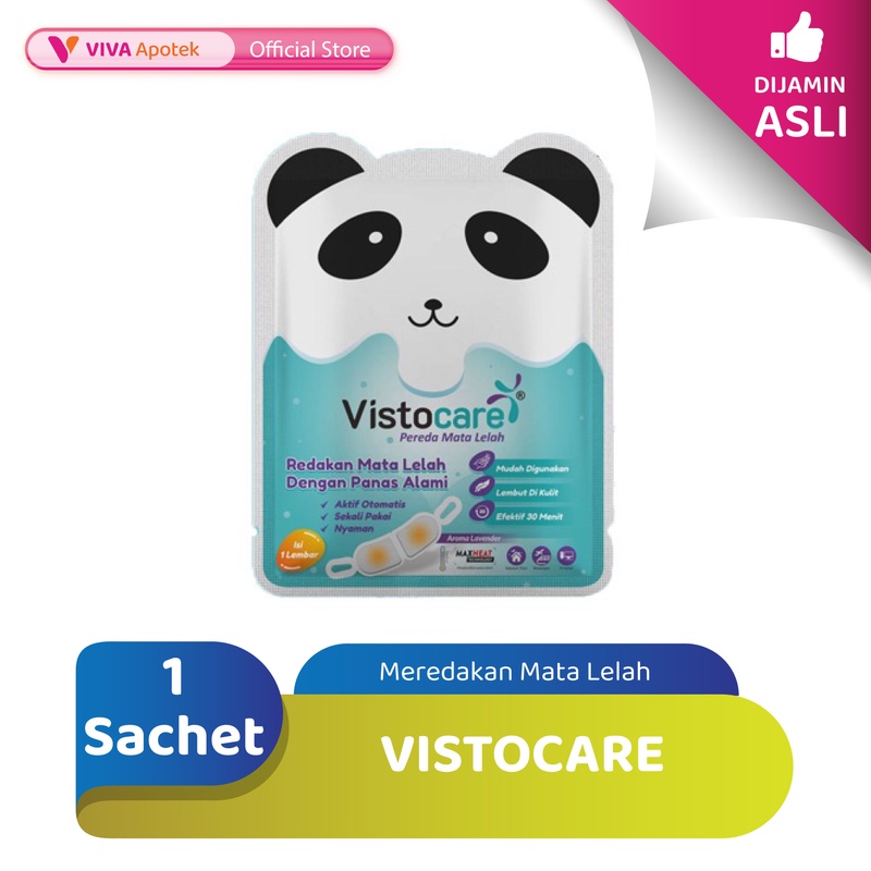 Vistocare untuk Meredakan Mata Lelah (1 Sachet)