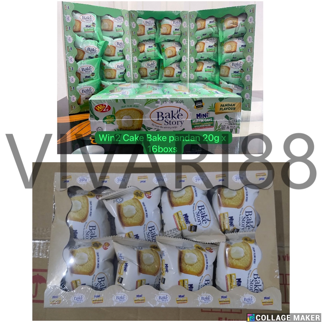

Win2 Baked Story Muffin Cake With Cream Filling 320g