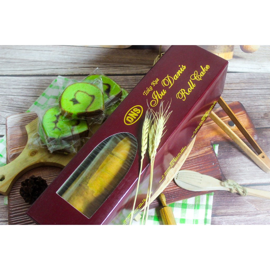 

Bolu Gulung Besar Pandan Nanas / Kue Roll Tart untuk Arisan Lebaran & Natal