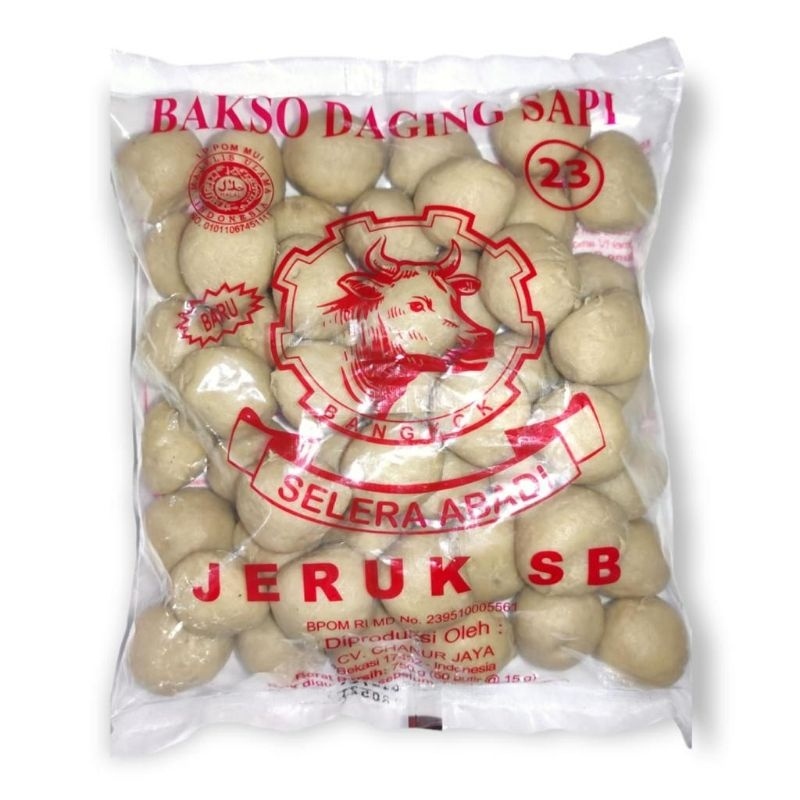 

Bakso Sapi Selera Abadi isi 50pcs 700gram KEBON JERUK SB PREMIUM Baso Sapi HALAL