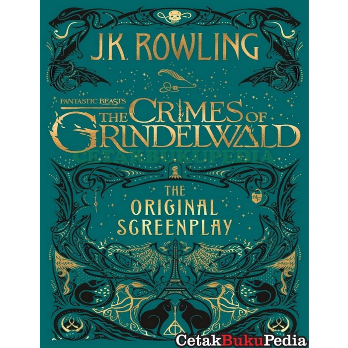 Buku Fisik Fantastic Beasts Crimes of Grindelwald Original Screenplay