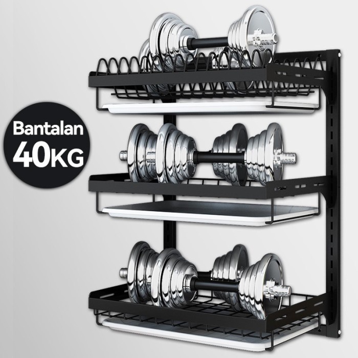 / Rak Dapur Rak Piring Gantung Rak Dinding Rak Gantung Besi