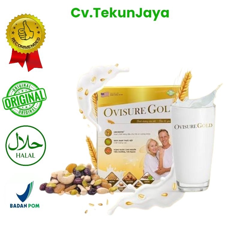 

OVISURE GOLD SUSU OBAT VITAMIN TULANG DAN SENDI SYARAF KEJEPIT KERAM ORIGINAL AS