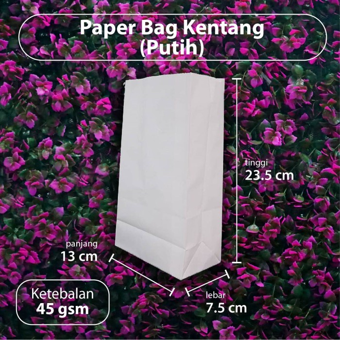 

SOUVEN- (Depok) Paper Bag Kentang / Donat / Roti - Sachel Bag