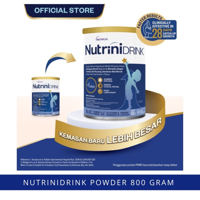Nutrinidrink Powder 800GR - Susu bayi Nutricia Nutrinidrink Powder