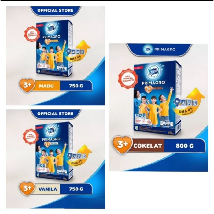 Primagro 3+ Frisian Flag Karya primagro primagro 3+ 750gr