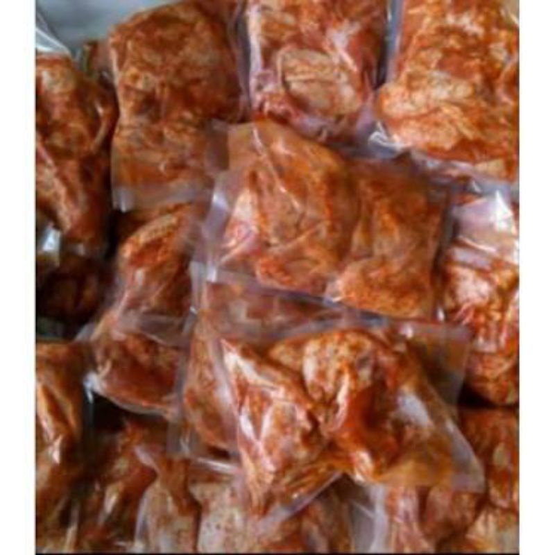 

spicy wings 500gr / sayap ayam marinasi / spicy wing homemade