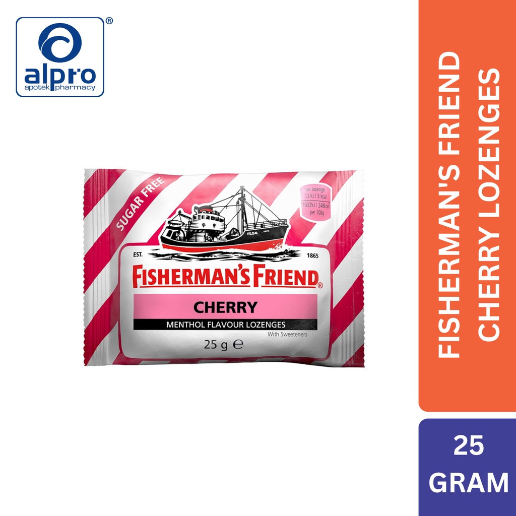 

FISHERMAN'S FRIEND CHERRY LOZENGES 25GR
