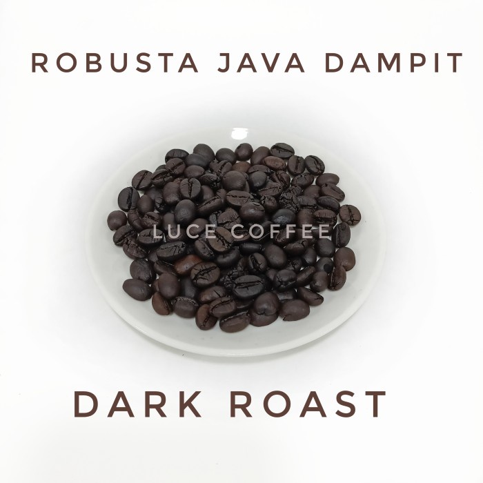 

JH8 Kopi Java Robusta Dampit 900gr - Luce Coffee - Biji atau Bubuk