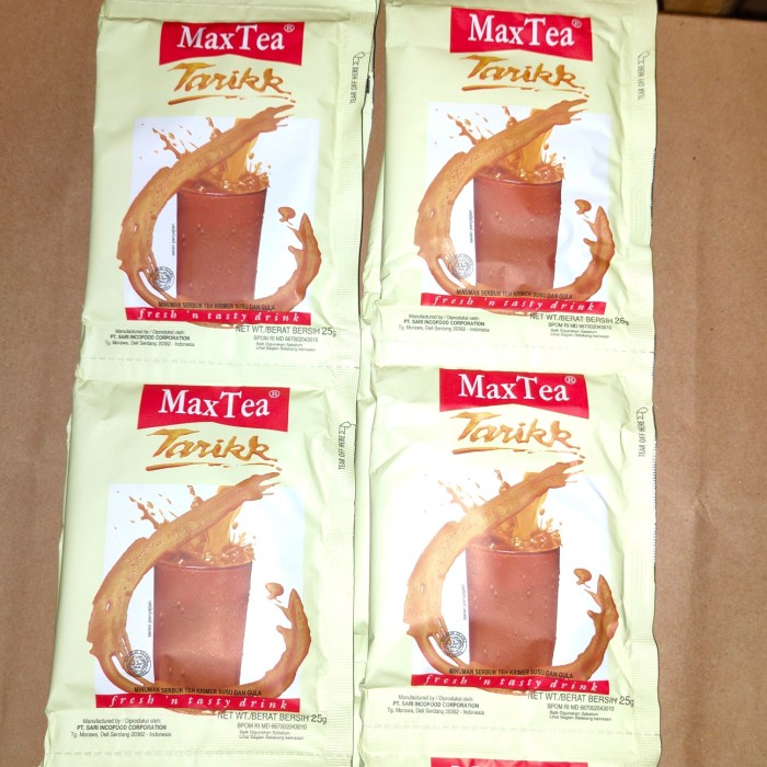 

JH8 MAX TEA TEH TARIK 1 RENCENG (ISI 10 SACHET)