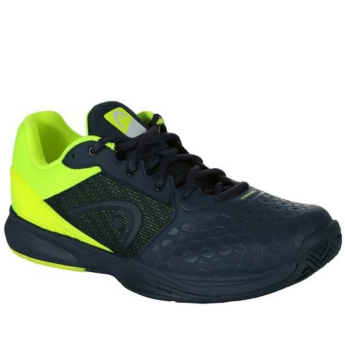 Sepatu Tenis Head Revolt Team 3.0 Dark Blue Green Lime