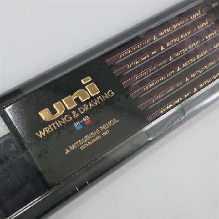 

MITSUBISHI PENCIL UNI WRITING & DRAWING HB 9H F 2B