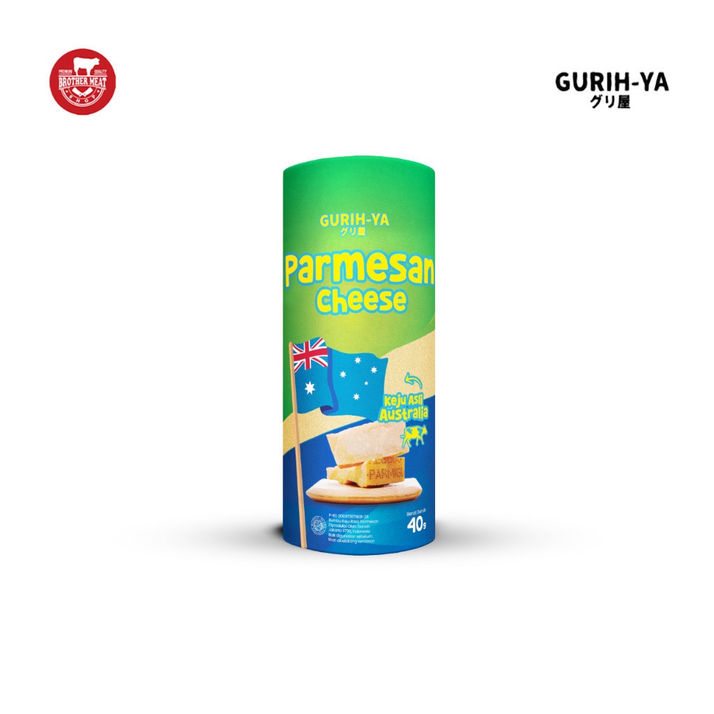 

GURIH-YA Parmesan Cheese 40gr, Bumbu Tabur Keju