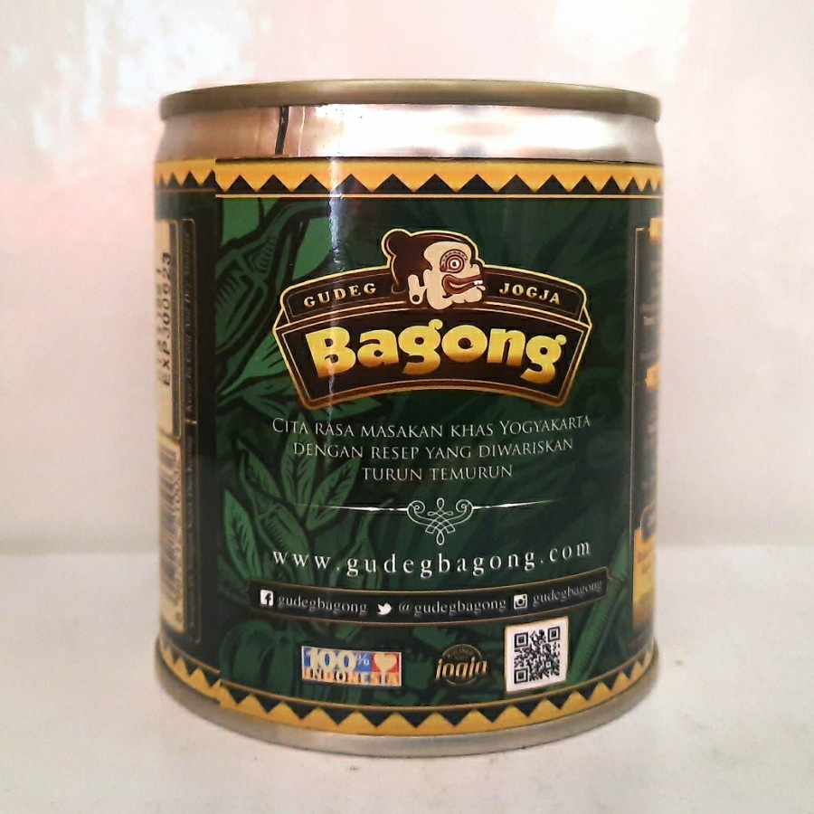 

Gudeg Kaleng Bagong Telur & Tahu Khas Jogja - 300Gram