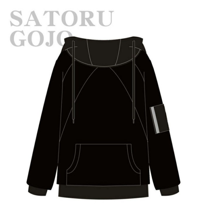 Jujutsu Kaisen Cosplay Anime POLOS TIDAK BERGAMBAR