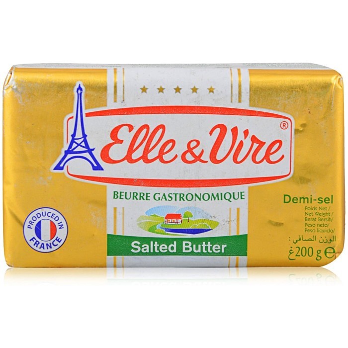 

Elle & Vire 200gr Elle Vire Butter Premium Salted & Unsalted