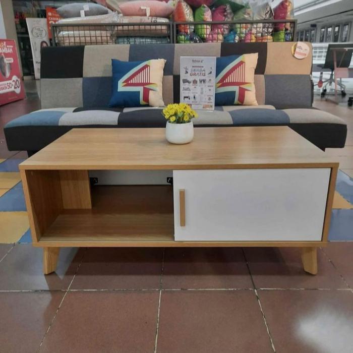 Meja Tamu Genoa Selma - Putih minimalis furniture