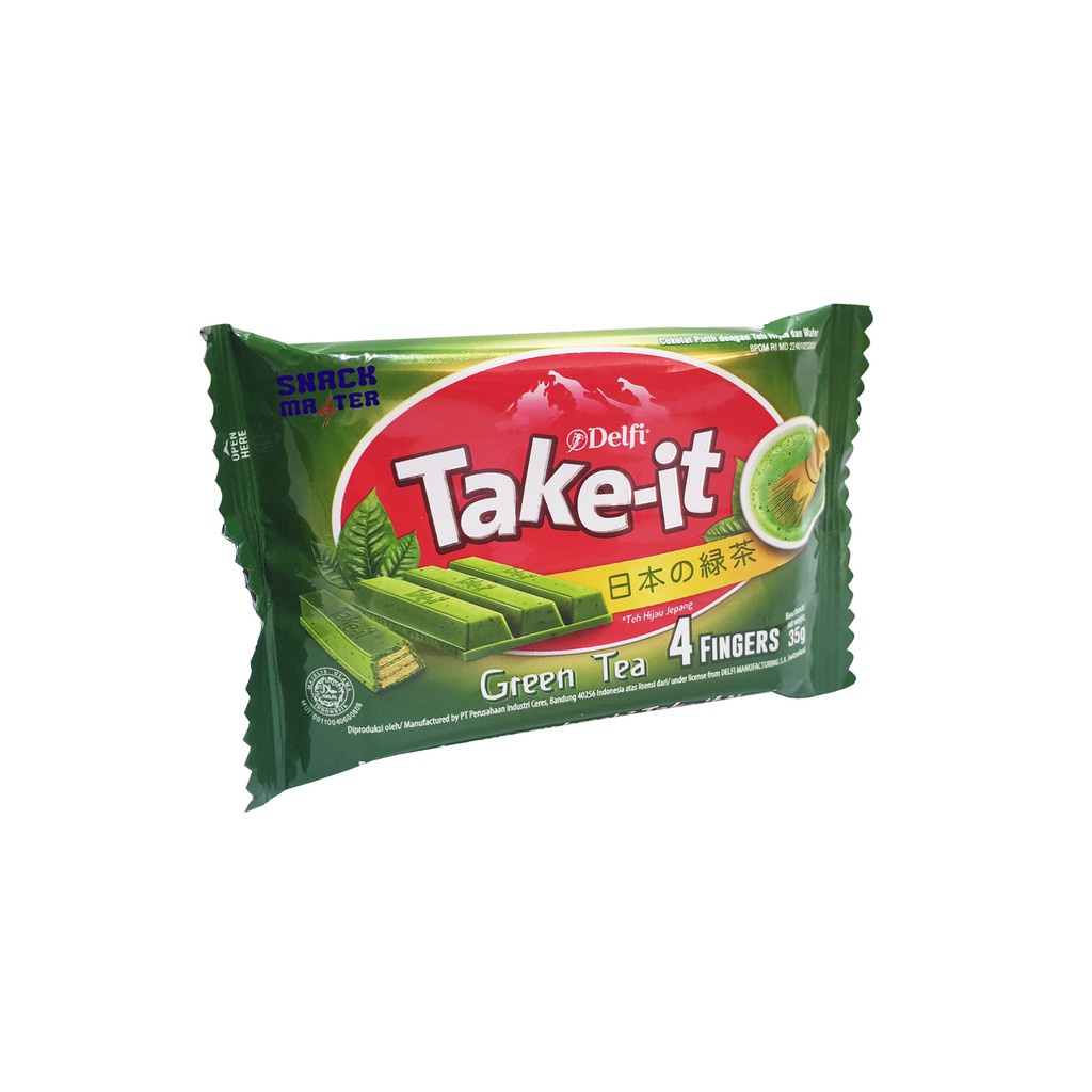 

HJ Take It 4F Milk Chocolate Wafer - Netto 37gr