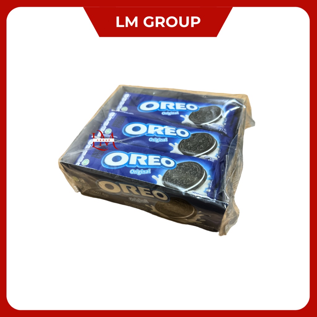 

HJ Oreo 2000 Biskuit 27.6gram (1 pack isi 12 pcs)