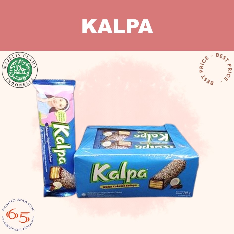 

HJ Kalpa 22 gram. wafer coklat kelapa. PAK.