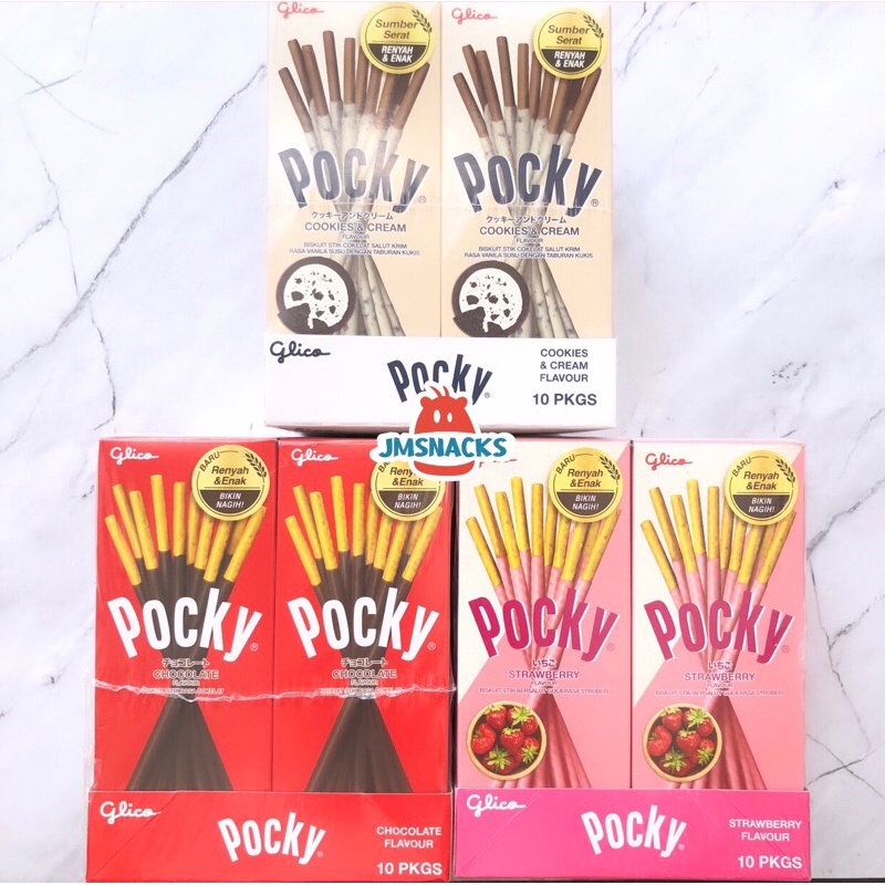 

HJ [PROMO!!] Pocky Mini 1 PAK isi 10x22gr - biskuit nikmat enak termurah