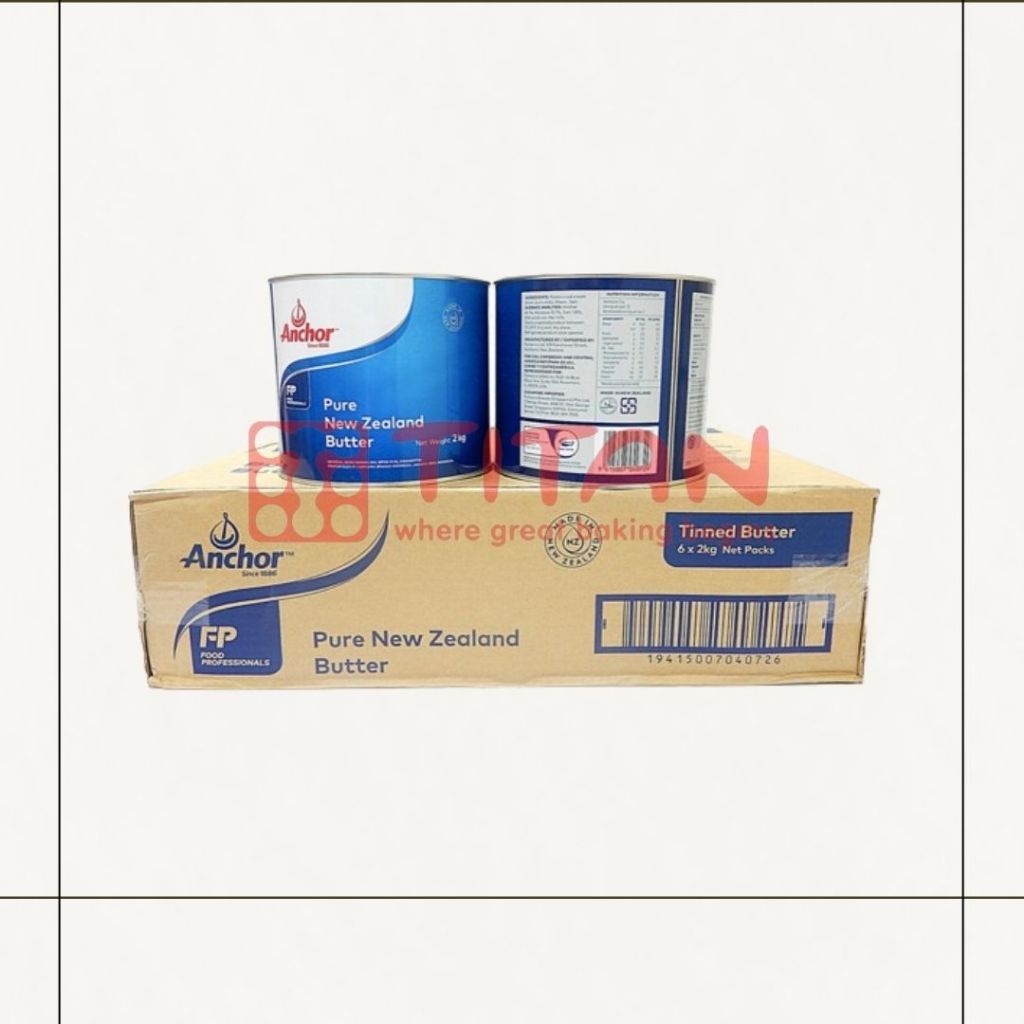 

Butter Anchor Salted 2 Kilogram Kaleng