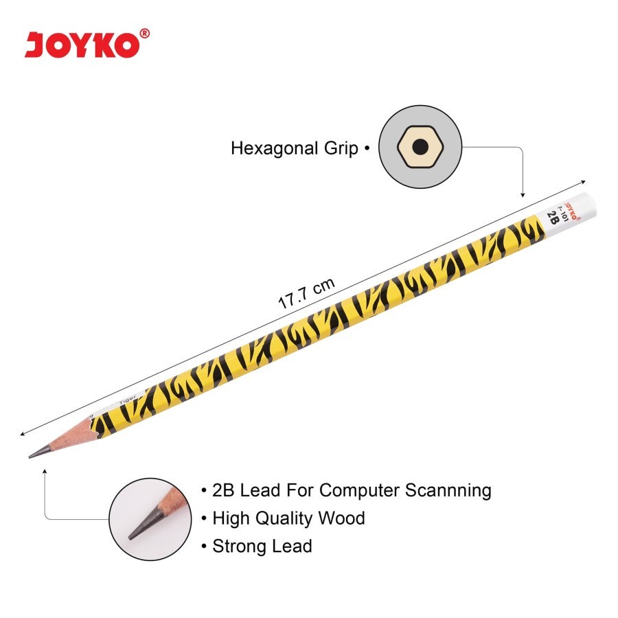 

Joyko Pensil / Pencil P-101 / P101 / P 101 animal kingdom