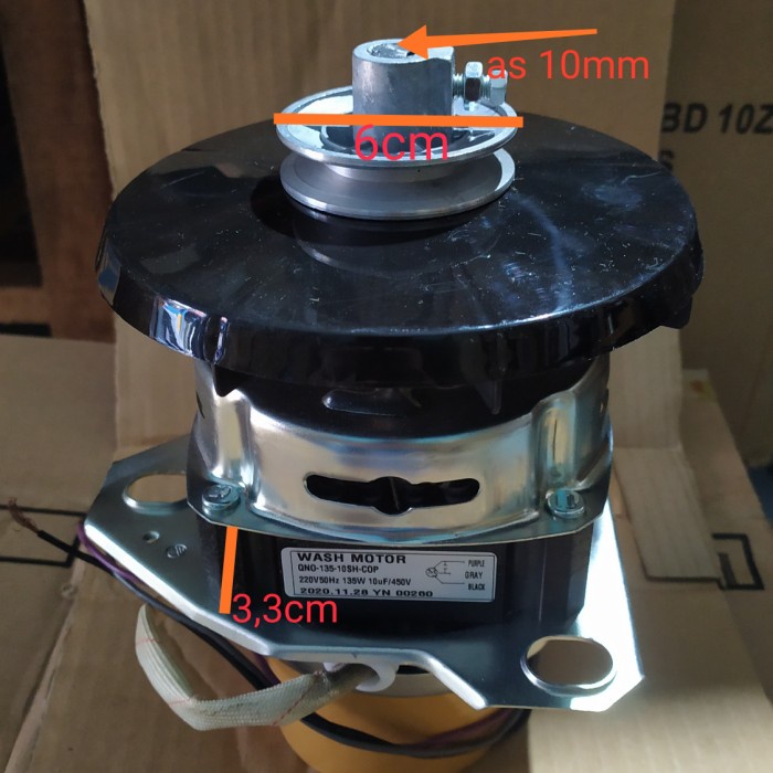 Jual [READY] Dinamo wash mesin cuci sharp polytron berikut pully