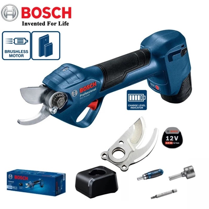 Jual [READY] Bosch Pro Pruner Cordless Pruning Shears 12V Electric Pruning Shears