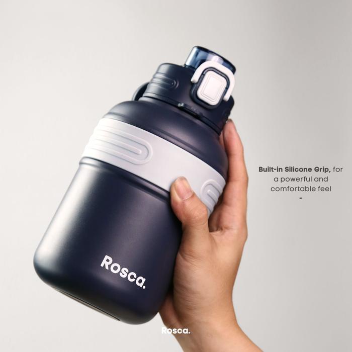 Rosca SippyJug Tumbler Stainless 1200ml Botol Minum 1.2 Liter Tahan Panas / Dingin Portable