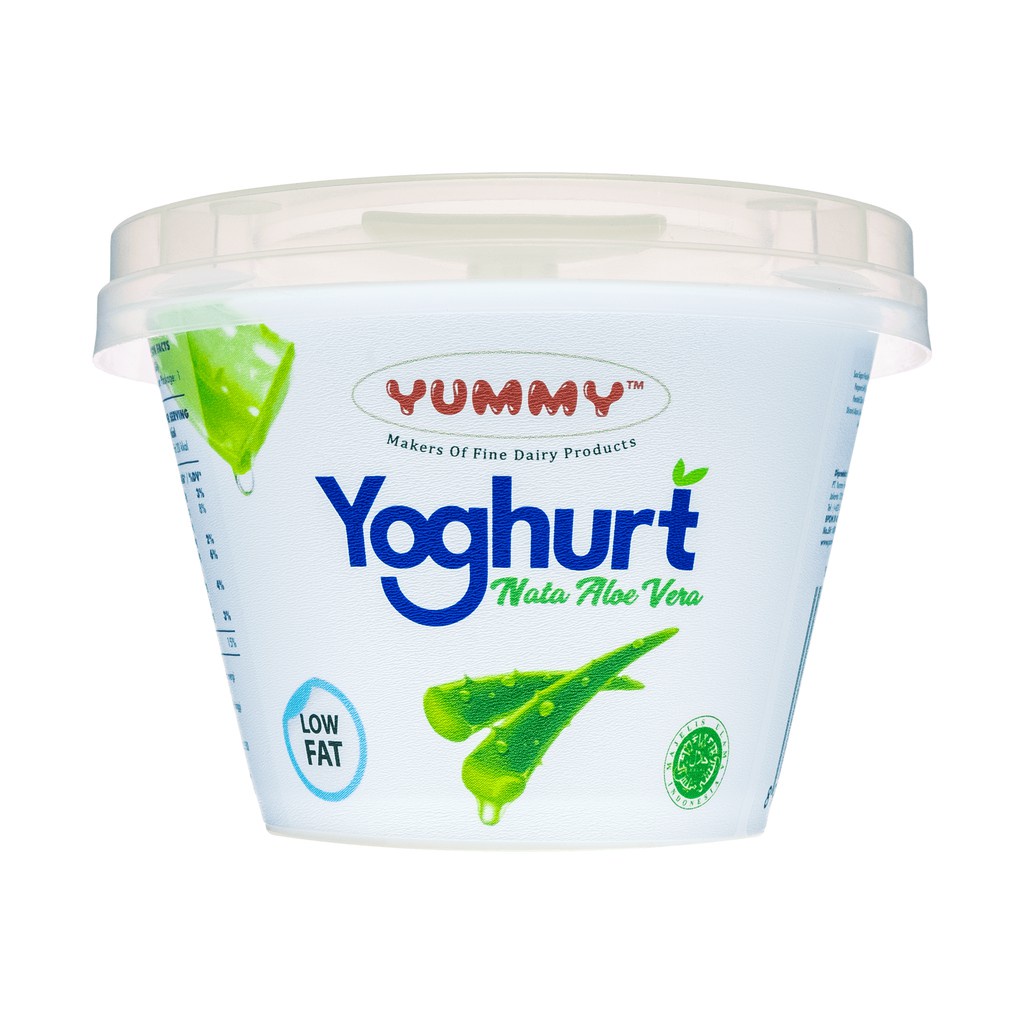 

Yummy Fruit Yoghurt Nata Aloevera 6 x 80g