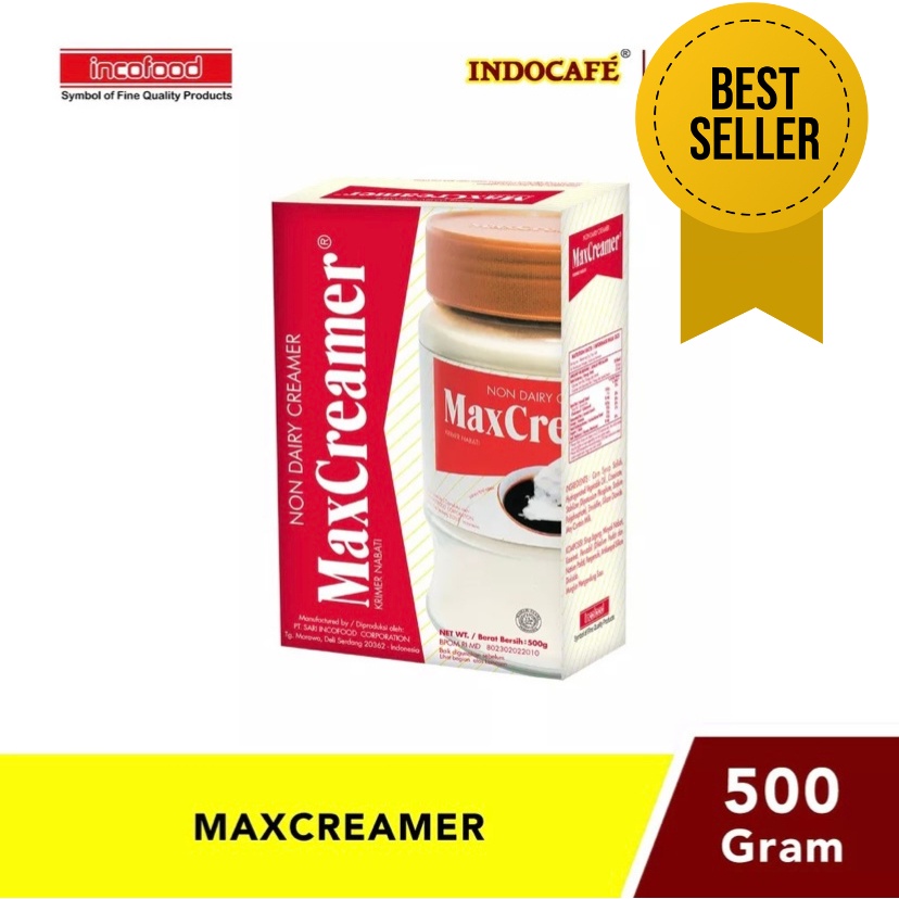 

Max Creamer Refill 500gr / Bubuk Krimer Kopi Campuran Refill Minuman
