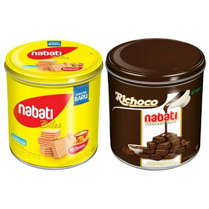

HJ Nabati Bites Richeesee/Chocolate /Nabati Wafer Kaleng