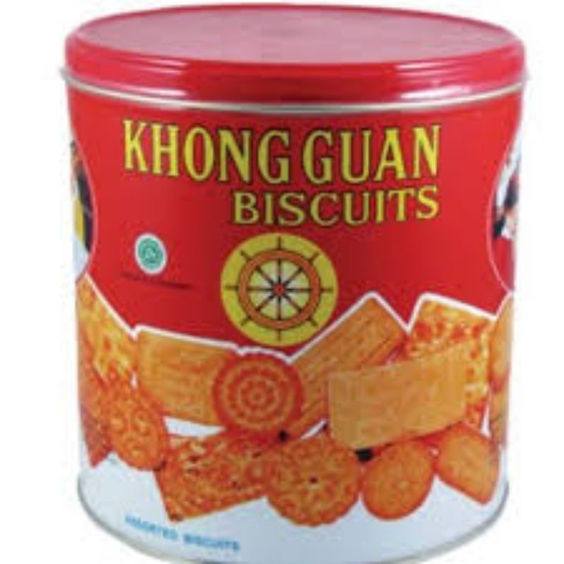 

HJ Khong Guan biscuit kaleng 650gram