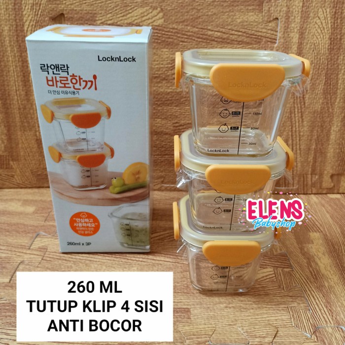 [tks] - Lock n Lock baby food container 230ml