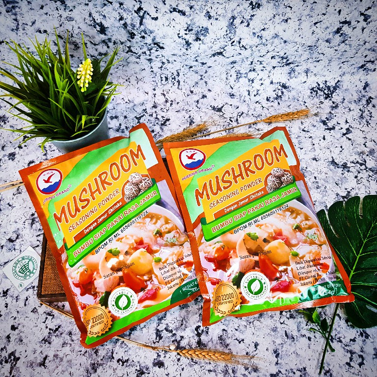 

454 gr Kaldu Jamur Herring Brand / Shitake Mushroom Seasoning Powder