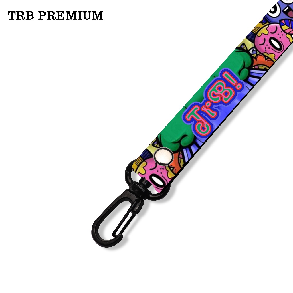 

Lanyard ID Card Holder / Gantungan Name Tag / Lanyard name tag 3pcs Oring dan kait / Lanyard Premium
