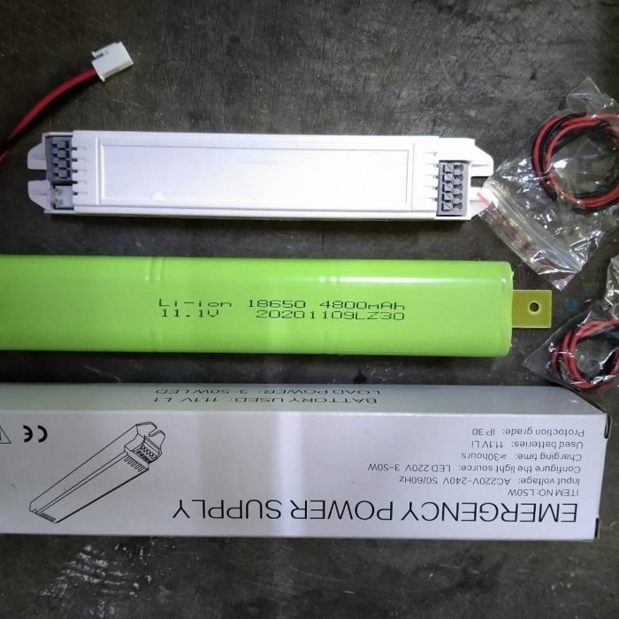 Batery Emergency Power Pack Lampu TL Led / TL neon
