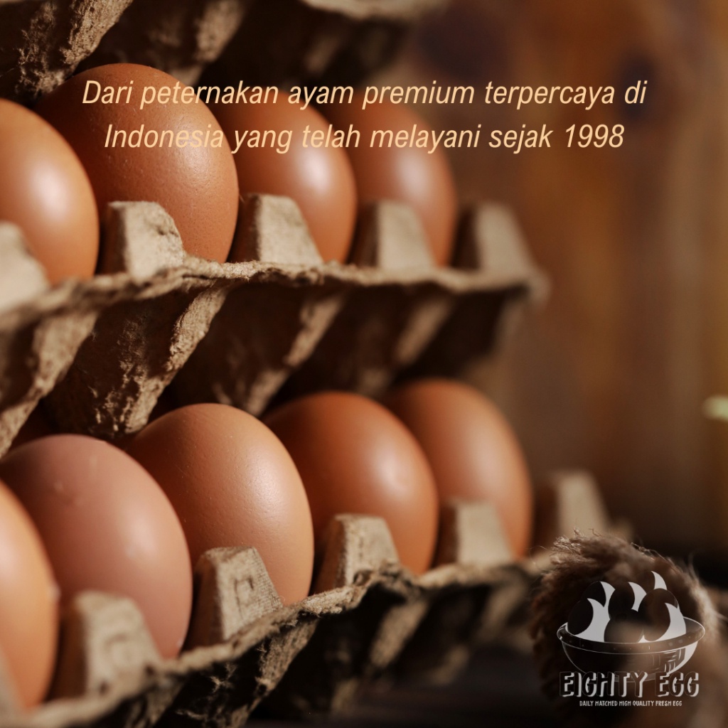

Telur Ayam Negeri PREMIUM - 15 pcs GRADE A Fresh Bersih Kualitas Terbaik