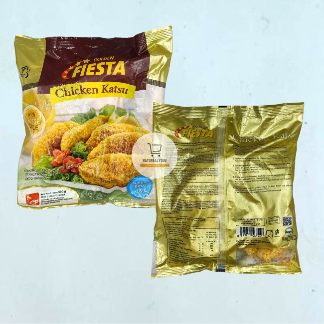 

Fiesta Golden Chicken Katsu Dengan Saus Keju 500gr