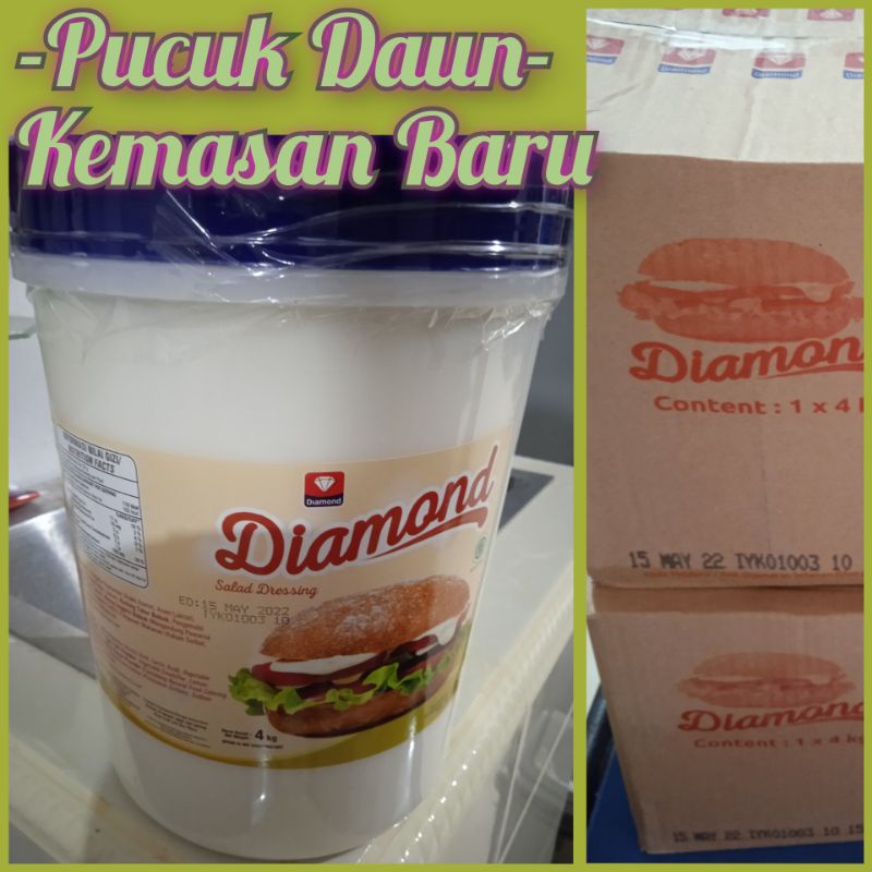 

Diamond Mayonnaise Reguler 4 Kg
