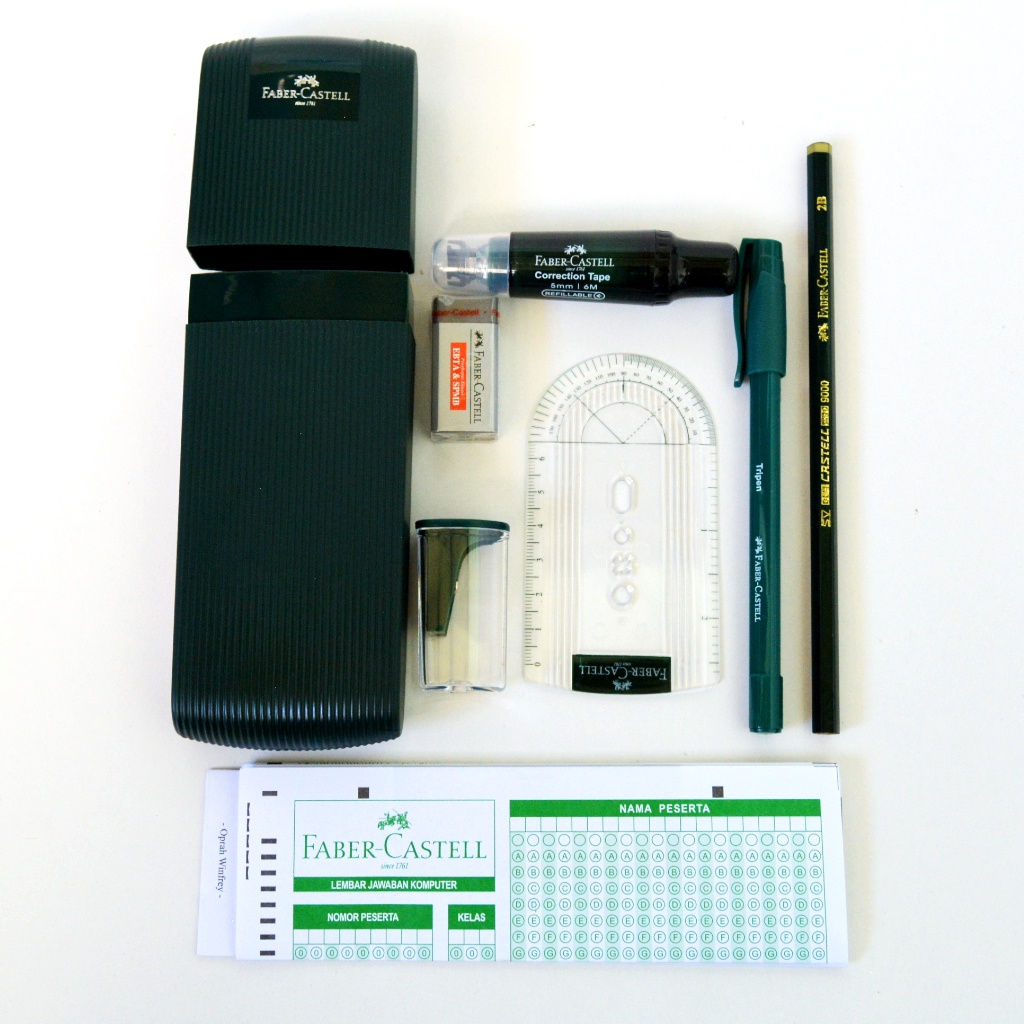 

Kotak Pensil Faber Castell / Paket Ujian Mantap Faber Castell