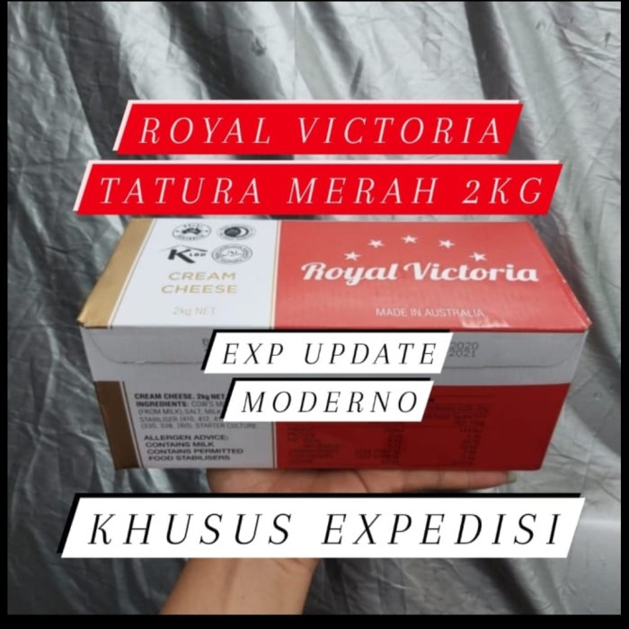 

Keju Royal Victoria Tatura Cream Cheese 2 kg