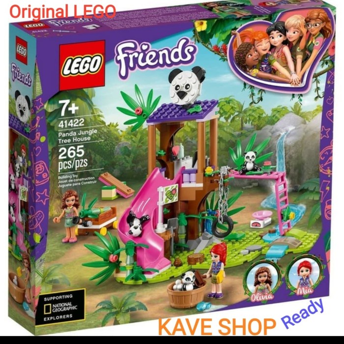 LEGO 41422 Friends : Panda Jungle Tree House