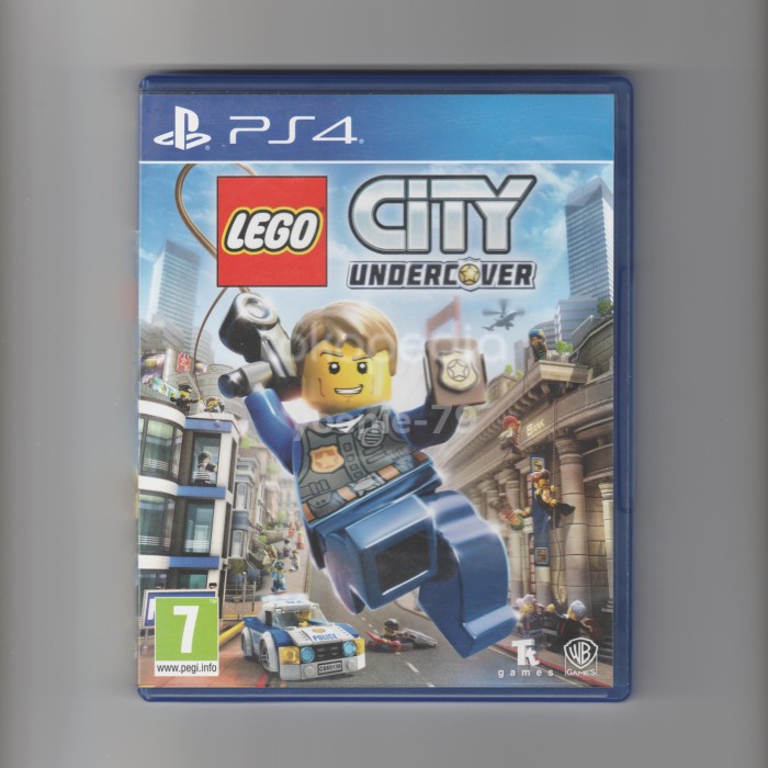 Lego City Undercover - Kaset BD PS4 Second