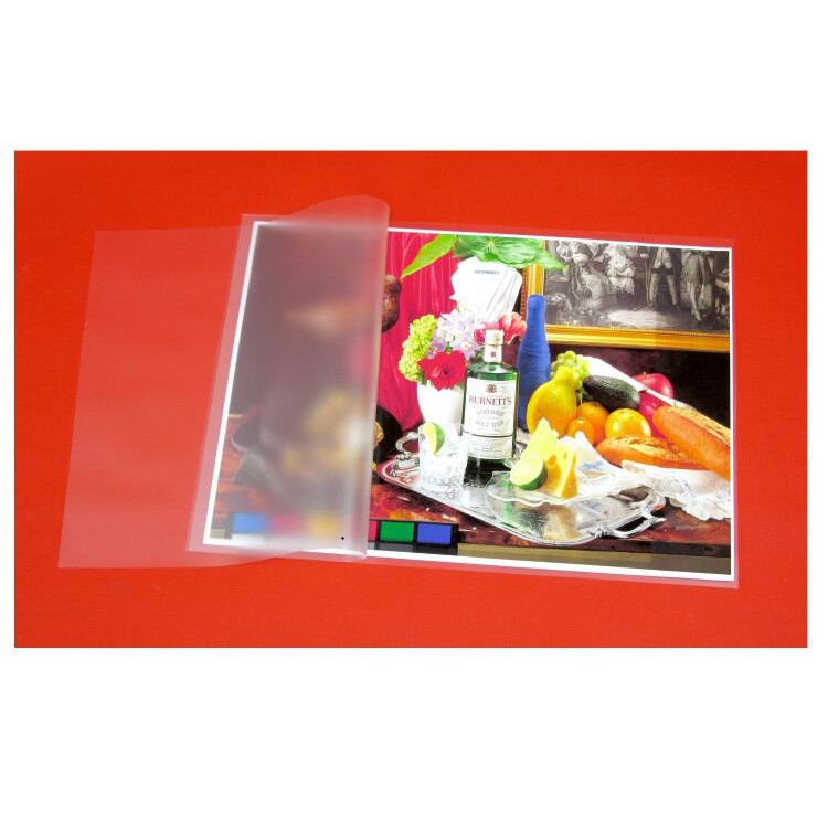 

Isi 100 Laminating Glossy Film Ukuran A4 PET EVA Untuk Mesin Laminating