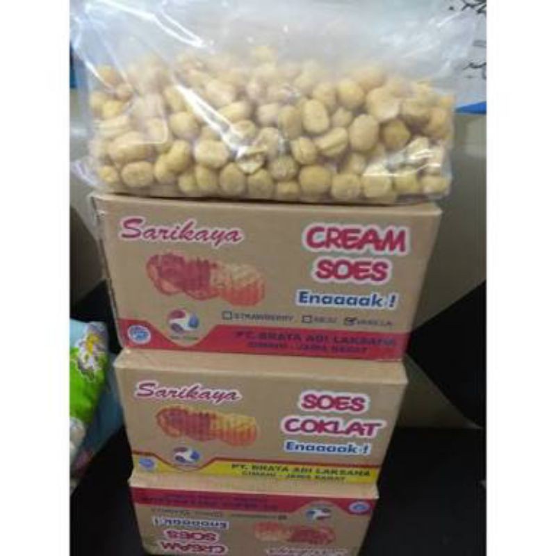 

HJ KUE SOES MINI COKLAT LUMER SARIKAYA 2 KG / SNACK SUS COKELAT VANILLA STRAWBERRY MURAH