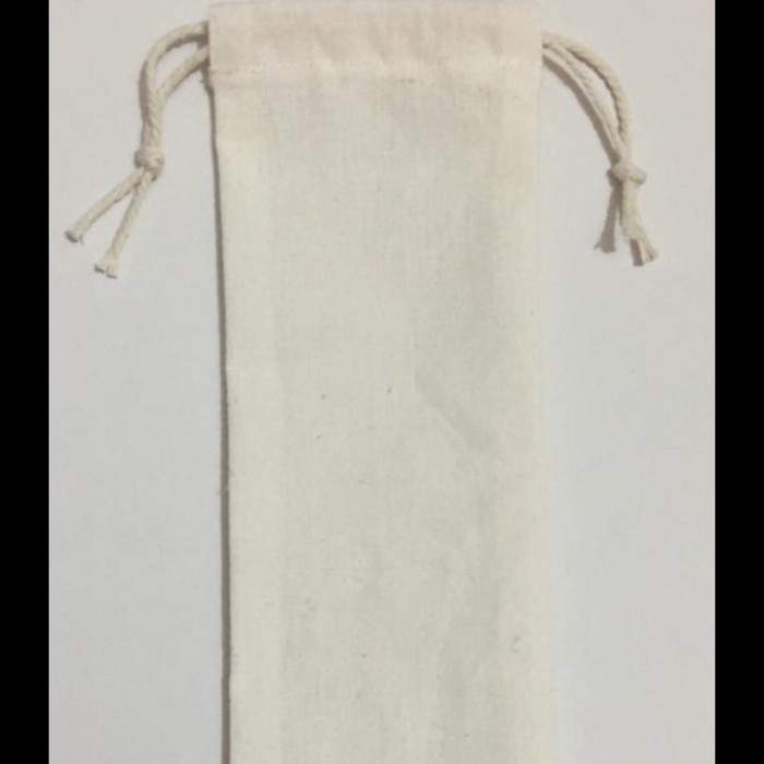 Kantong Serut Blacu /Pouch Serut Kantong Blacu/Kain Blacu Serut