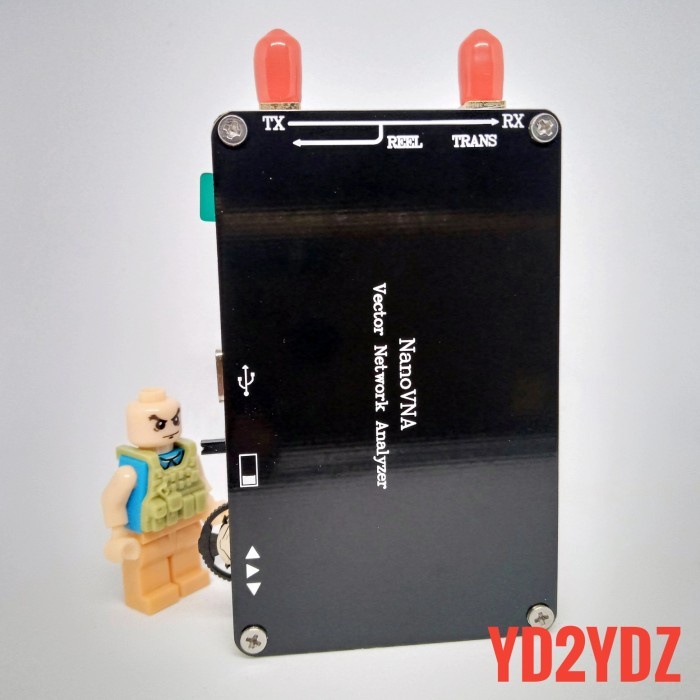 JTTOP" MINI VNA NANOVNA NETWORK ANALYZER HF VHF UHF NANO ANTENNA SWR ANTENA