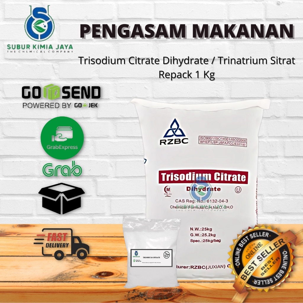 

HJ Trisodium / Tri Sodium Citrate Fine Gran Ex RZBC 1 Kg